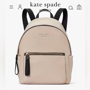 Kate Spade Cream Backpack